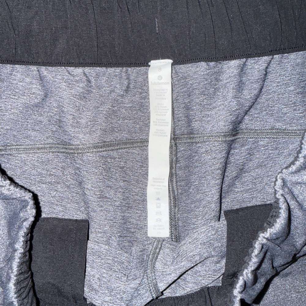 lululemon athletica Charcoal Gray Jogger Track Pants - Picture 7 of 9
